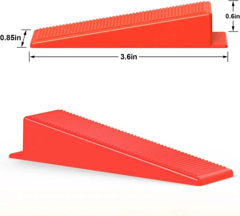 Zestaw Kliny Klin 100szt Do System Poziomowania Układania Płytek LEAN