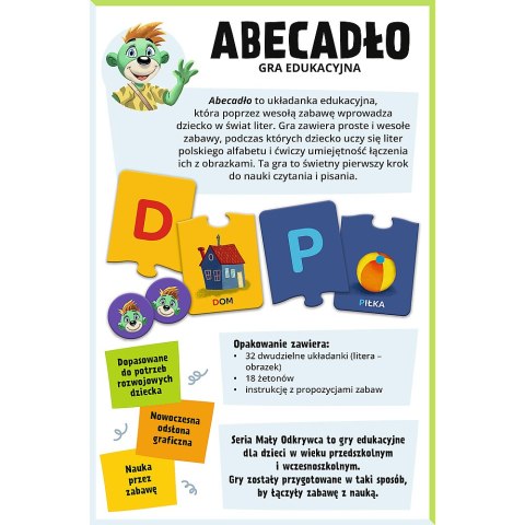 Gra dla dzieci Abecadło Mały Odkrywca Trefl 02811 Trefl Gry
