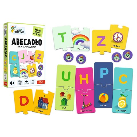 Gra dla dzieci Abecadło Mały Odkrywca Trefl 02811 Trefl Gry