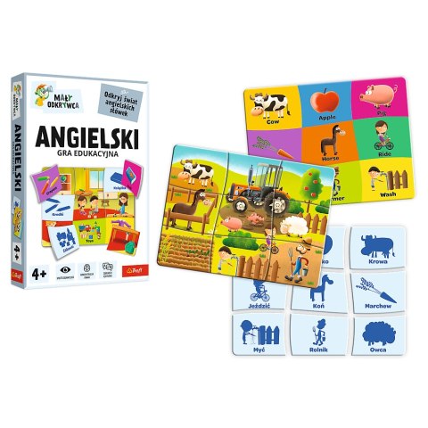 Gra dla dzieci Angielski Mały Odkrywca Trefl 02812 Trefl Gry