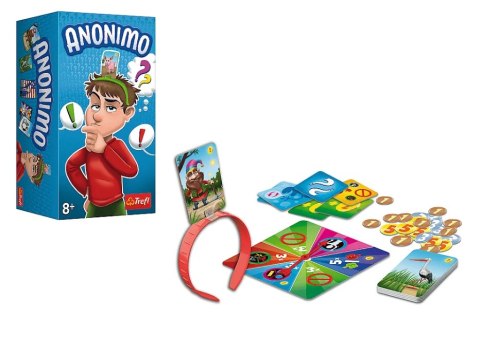 Gra rodzinna Anonimo Zgadnij Kim Jesteś Trefl 01907 Trefl Gry