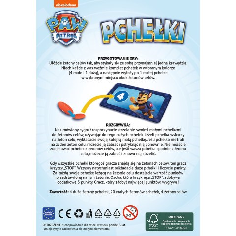 Gra podróżna Pchełki Psi Patrol Trefl 02690 Trefl Gry