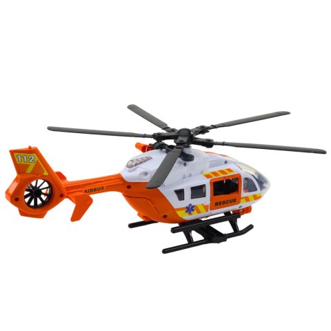 Helikopter Ratunkowy Hak Nosze Światła Dźwięki 1:14 LEAN Toys