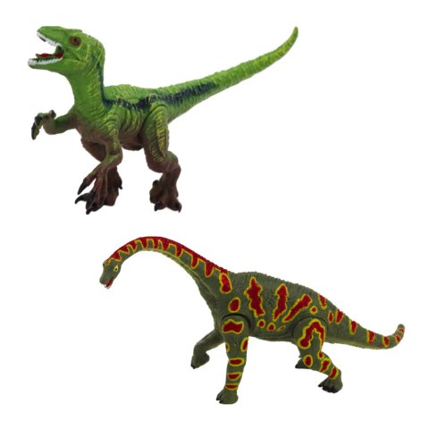 Zestaw Figurek Dinozaury Ruchome Nogi Paszcze 4szt LEAN Toys