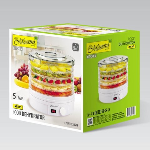 Suszarka do grzybów, warzyw i owoców 245W MR-765 Feel-Maestro