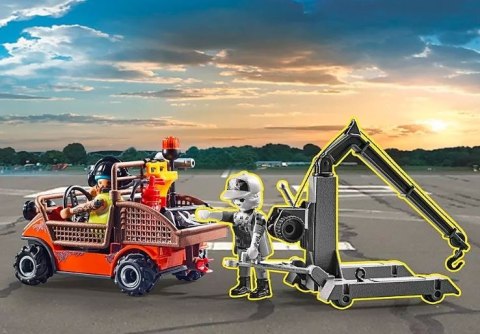 Zestaw figurek Stunt Show 70835 Lotniczy pokaz kaskaderski: Mobilny serwis Playmobil