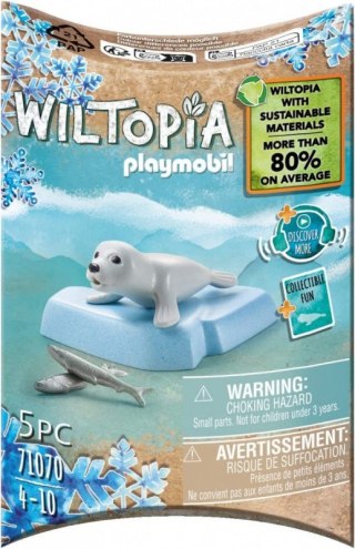 Zestaw figurek Wiltopia 71070 Mała foka Playmobil