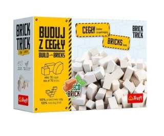 Zestaw uzupełaniający Brick Trick cegły zamkowe białe 70 sztuk Trefl