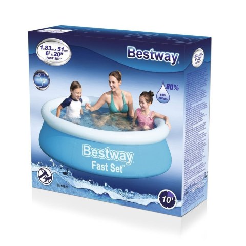 Basen ogrodowy rozporowy 183 x 51 cm Bestway 57392 Bestway