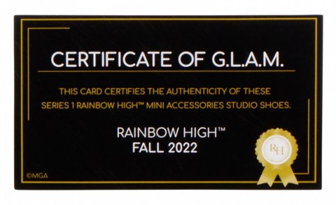 Akcesoria Rainbow High Buty display 27 sztuk MGA