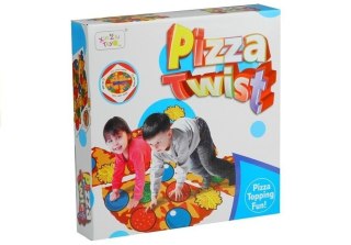 Aktywna Gra Zręcznościowa Rodzinna Pizza Mata Tarcza Losująca LEAN Toys