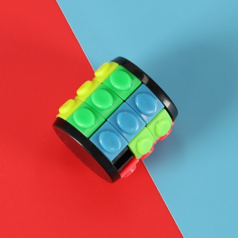 Układanka logiczna łamigłówka walec obrotowy 3 rzędy Kik Sp. z o. o. Sp. k.