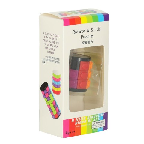 Układanka logiczna łamigłówka walec obrotowy 3 rzędy Kik Sp. z o. o. Sp. k.