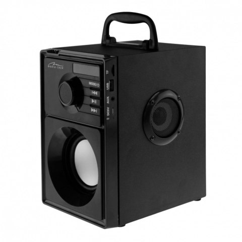 Głośnik BOOMBOX SILVER MT3179 Bluetooth 5.1+EDR/FM/MP3/MicroSD/USB/AUS/Pilot/USB-C/LED/RMS 15W/PMPO 600W Media-Tech