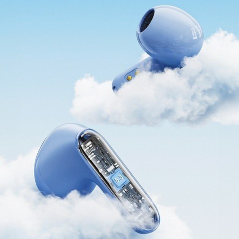 Słuchawki Bluetooth 5.3 T85 ENC TWS niebieskie AWEI
