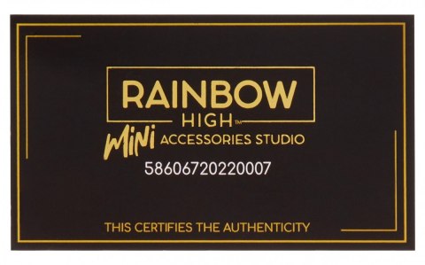 Torebka Rainbow High Accessories Studio Series 1 Asortyment MGA