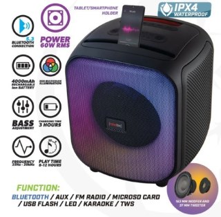 Głośnik Bluetooth FM/USB PowerCUBE 500 Rebeltec