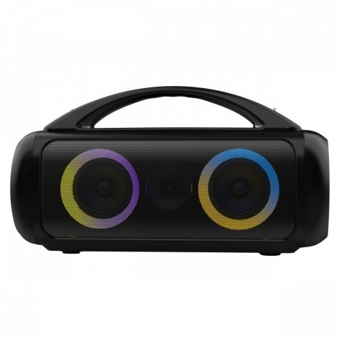 Głośnik POWER AUDIO PRO MT3184 Karaoke/Bluetooth 5.3/TWS/MP3/MicroSD/USB/Jack 6.3/AUX/Equalizer/USB-C/IPX5/RGB/16h/RMS 60W/PMPO  Media-Tech