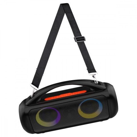 Głośnik POWER AUDIO PRO MT3184 Karaoke/Bluetooth 5.3/TWS/MP3/MicroSD/USB/Jack 6.3/AUX/Equalizer/USB-C/IPX5/RGB/16h/RMS 60W/PMPO  Media-Tech