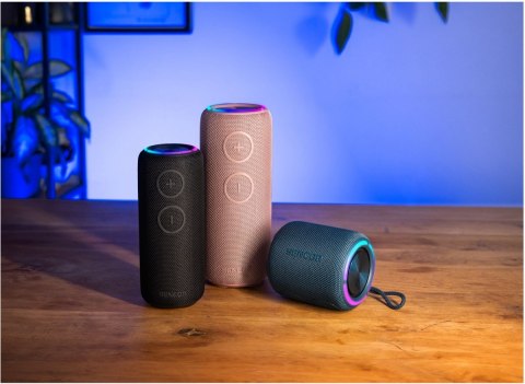 Głośnik bluetooth SIRIUS 2 MINI czarny moc 16W, LED, TWS Sencor