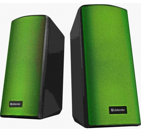 Głośniki komputerowe SPITFIRE 2.0 6W LED USB Defender