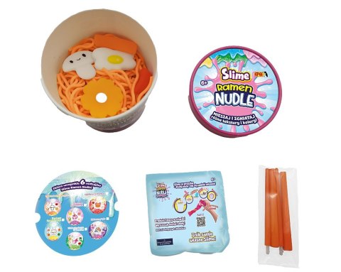 Slime Ramen Nudle Uśmiechnięty Grzybek Epee