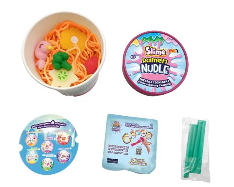 Slime Ramen Nudle Walentynkowa Krewetka Epee