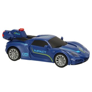 Samochód zdalnie sterowany Transformer Revolt TRANSFORMING ROBOT RACER niebieski Kik Sp. z o. o. Sp. k.