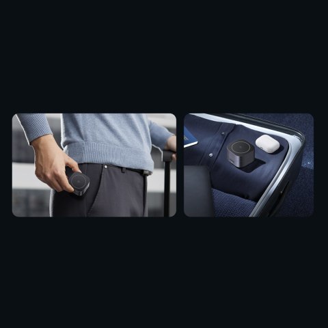 3w1 Ładowarka indukcyjna MagSafe Qi2 USB-C do telefonu słuchawek - czarna UGREEN