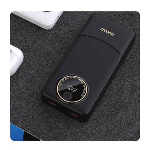 Powerbank K12Pro 20000mAh 22.5W PD USB-A USB-C - czarny DUDAO