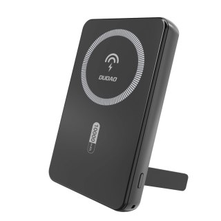 Powerbank K14S+ 10000mAh z podstawką 20W USB-A / USB-C / MagSafe - czarny DUDAO
