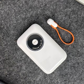 Powerbank K21 Mini 10000mAh 22.5W USB-A / USB-C - beżowy DUDAO