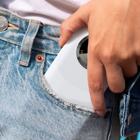 Powerbank K21 Mini 10000mAh 22.5W USB-A / USB-C - beżowy DUDAO