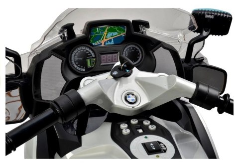 Motor na Akumulator BMW R1200 Policja Srebrny LEAN CARS