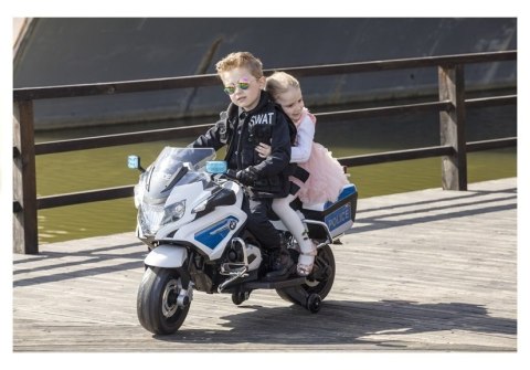 Motor na Akumulator BMW R1200 Policja biały LEAN CARS