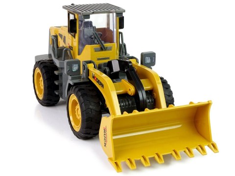 Ogromna Koparka Ładowarka R/C LED Zdalnie Sterowana Akumulator LEAN Toys