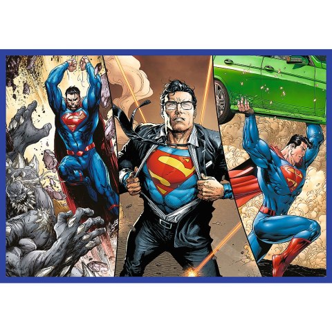 Puzzle - 4x250 - Odwaga Supermana - Warner Superman - Trefl 13340 Trefl Puzzle