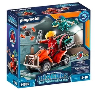 Zestaw z figurkami Dragons 71085 Icaris Quad & Phil Playmobil