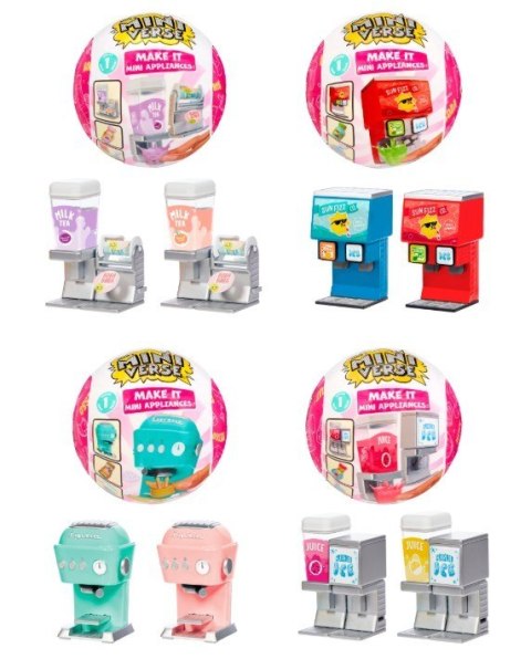 Figurki Miniverse Make It Mini Appliances display 8 sztuk MGA