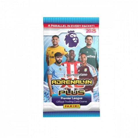 Karty Premier League PLUS 2025 saszetka display 24 sztuki Panini Kolekcja