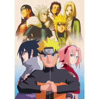 Puzzle - 1000 - Drużyna Naruto - Masashi - Trefl 10940 Trefl Puzzle