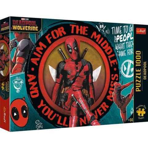 Puzzle - 1000 Premium Plus - Deadpool - Trefl 10835 Trefl Puzzle