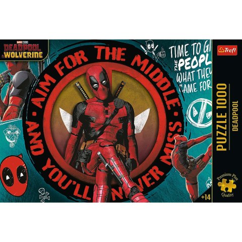 Puzzle - 1000 Premium Plus - Deadpool - Trefl 10835 Trefl Puzzle