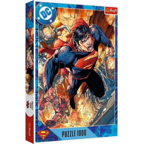 Puzzle - 1000 - Superman w akcji - Trefl 10936 Trefl Puzzle