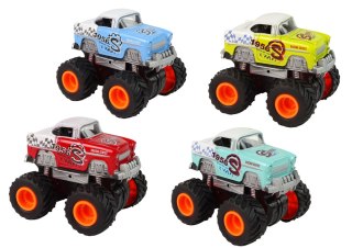 Auto 4x4 Klasyczny Model Na Dużych Kołach 4 Kolory LEAN Toys
