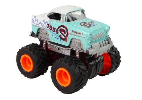 Auto 4x4 Klasyczny Model Na Dużych Kołach 4 Kolory LEAN Toys