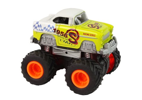 Auto 4x4 Klasyczny Model Na Dużych Kołach 4 Kolory LEAN Toys