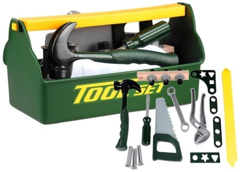 Zestaw Małego Majsterkowicza Skrzynka Młotek Piła Narzędzia LEAN Toys