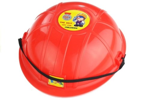 Zestaw Strażaka Wóz Hełm Gaśnica Piła 14 Elementów LEAN Toys