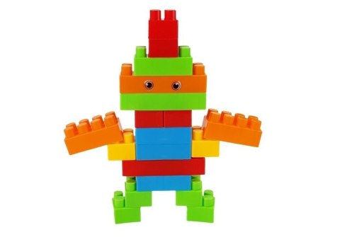 Duży Zestaw Klocki Konstrukcyjne w worku 320 elementów LEAN Toys